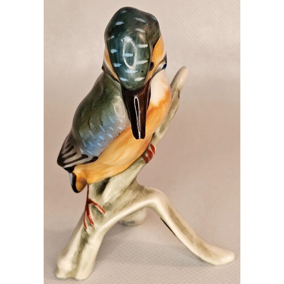Hummel, Goebel Other - Goebel Hummel Figurine "Kingfisher" Beak Has Damage